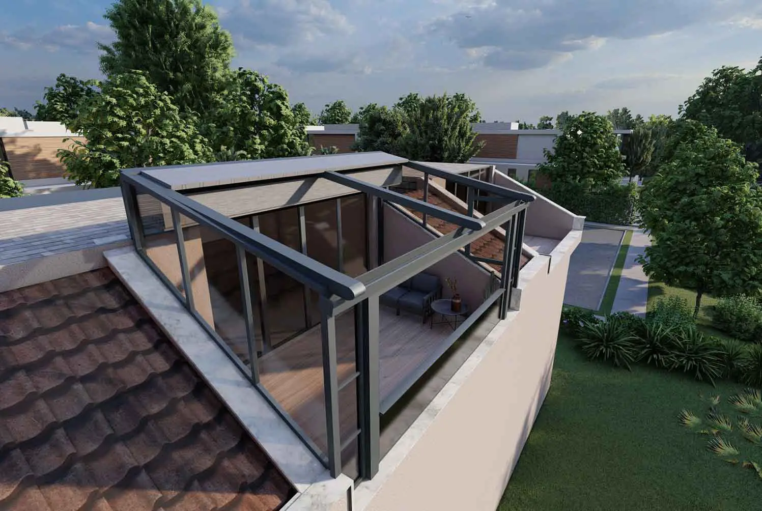 PERGOLA CAM SİSTEMLERİ