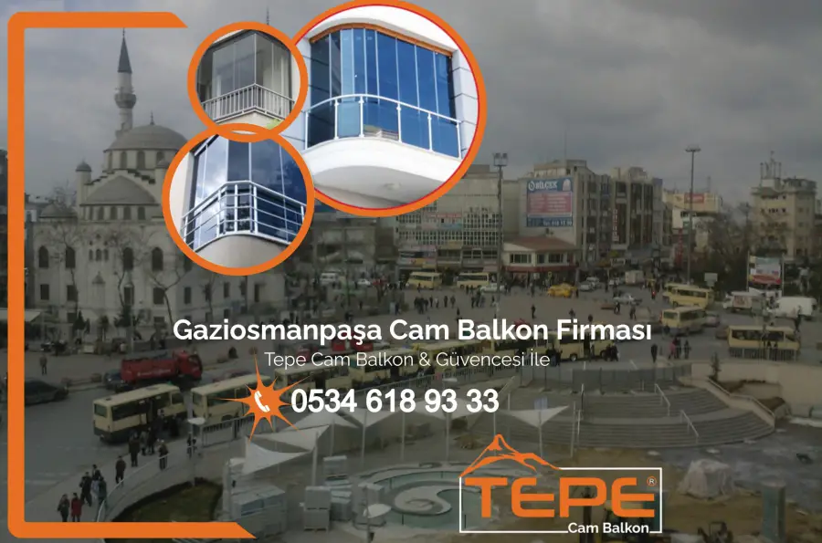 Gaziosmanpaşa Cam Balkon Firması